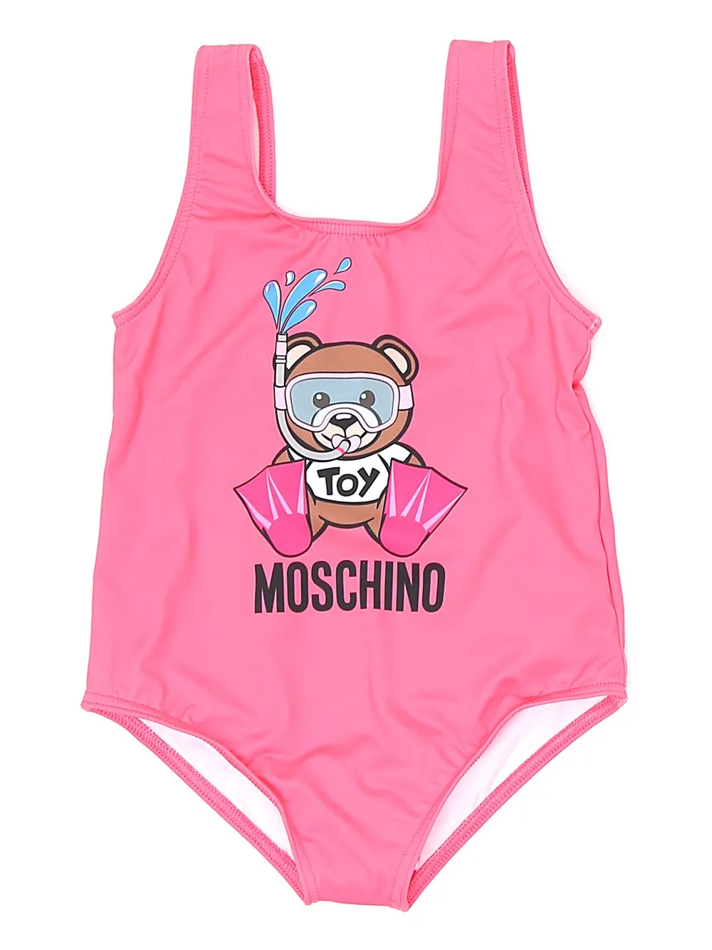 Moschino Kids Teddy Bear Printed Swimsuit
