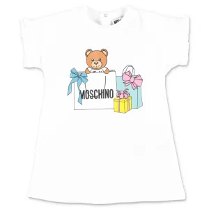 Moschino Kids Teddy Bear Printed T-Shirt Dress