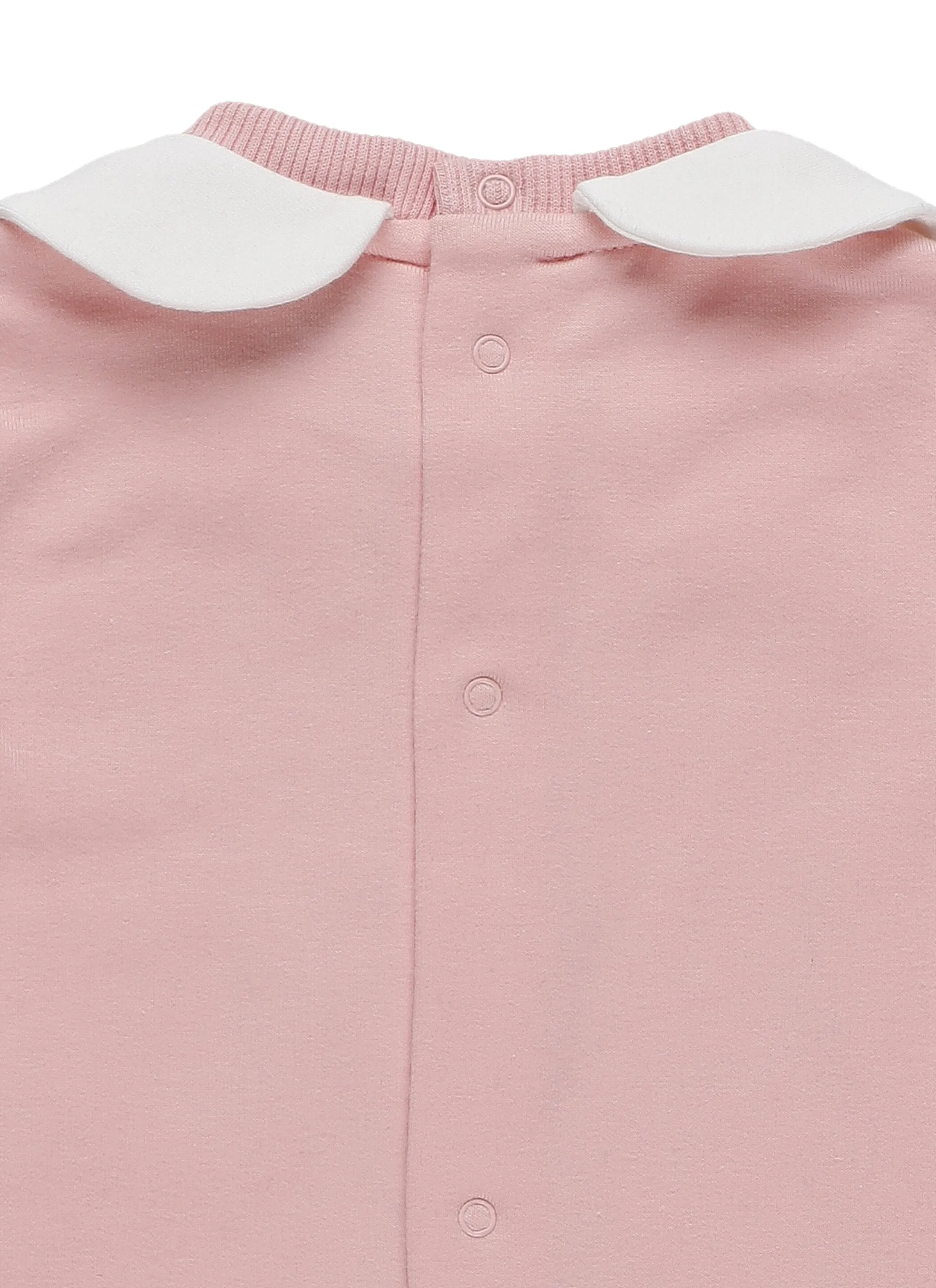 Moschino Kids Teddy Detailed Baby Onesie
