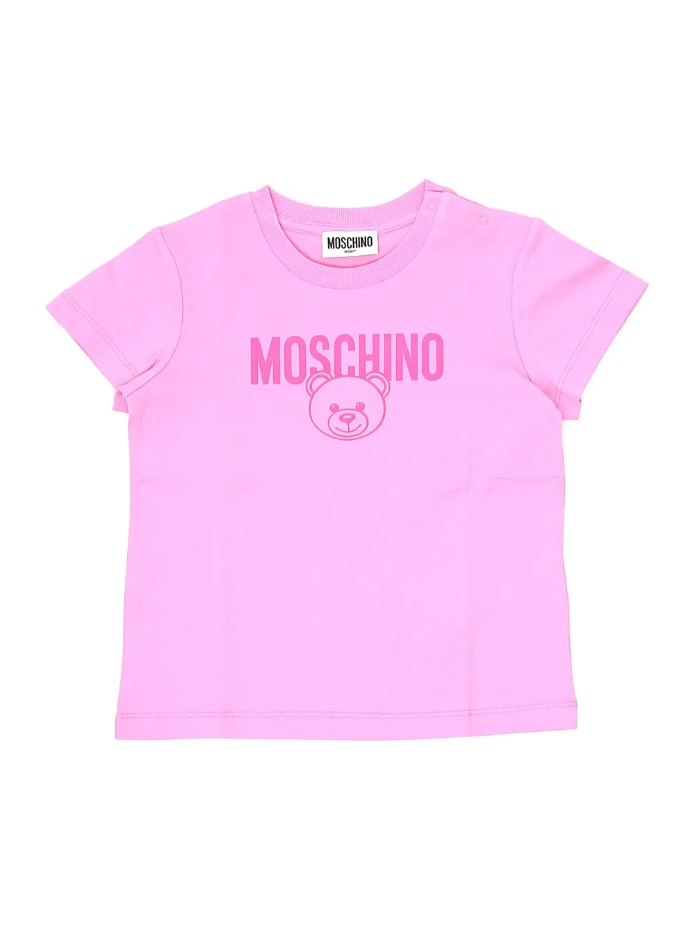 Moschino Kids Teddy Logo Printed T-Shirt