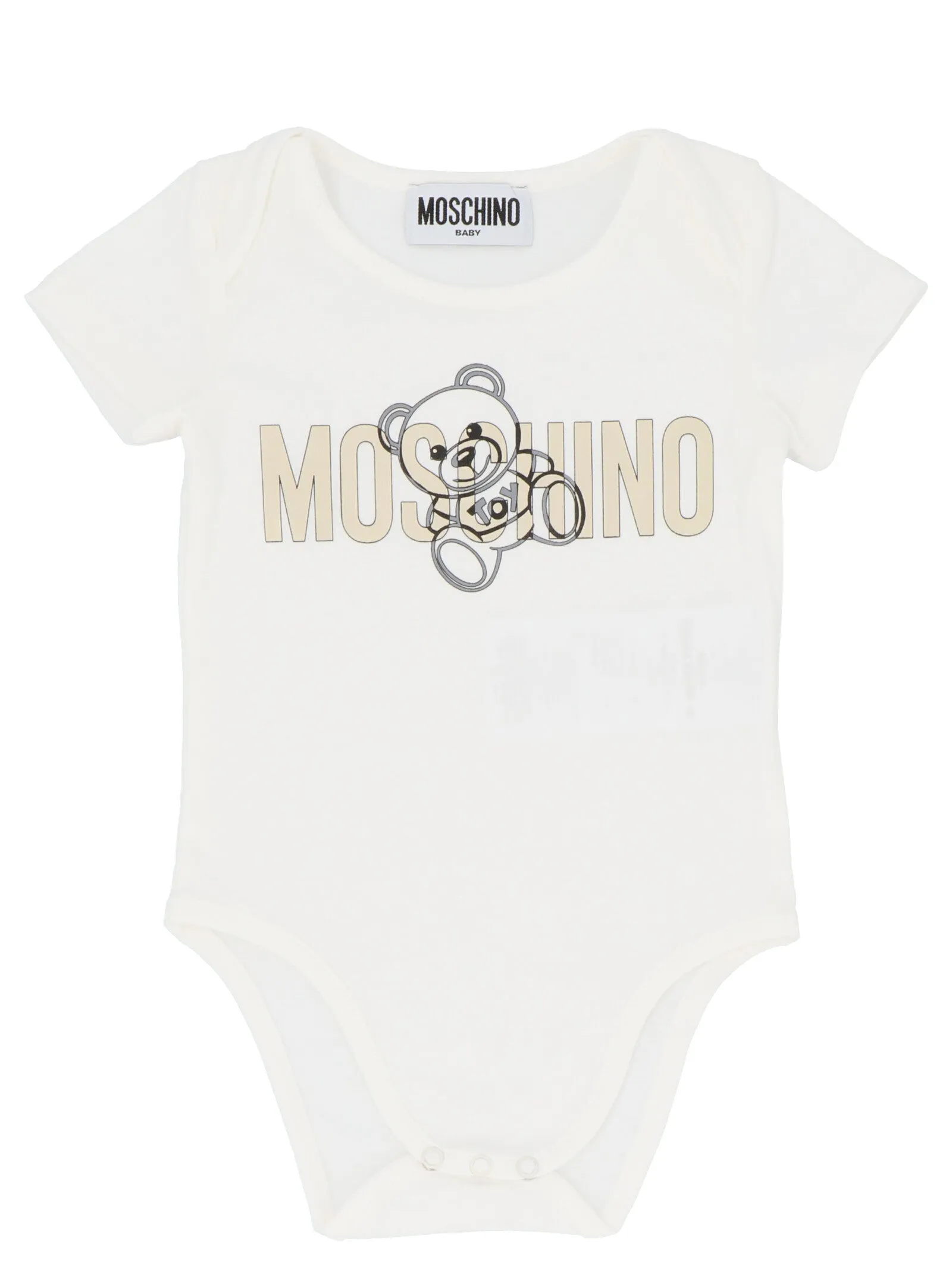 Moschino Kids Teddy Print Two-Pack Body Set