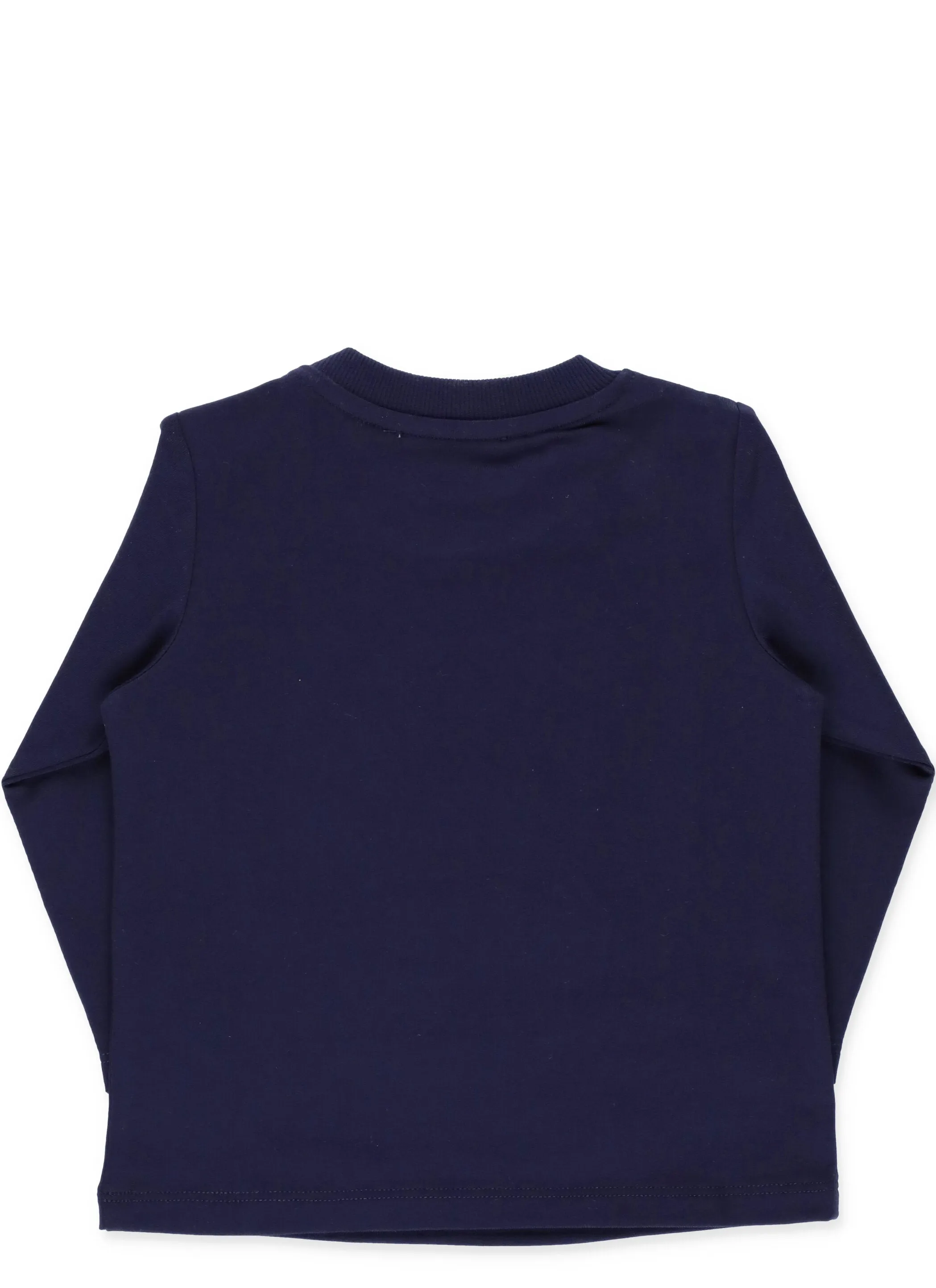 Moschino Kids Winter Teddy Embellished Long-Sleeve Top