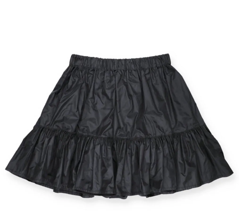 MSGM Kids Bow Detail Gathered Skirt