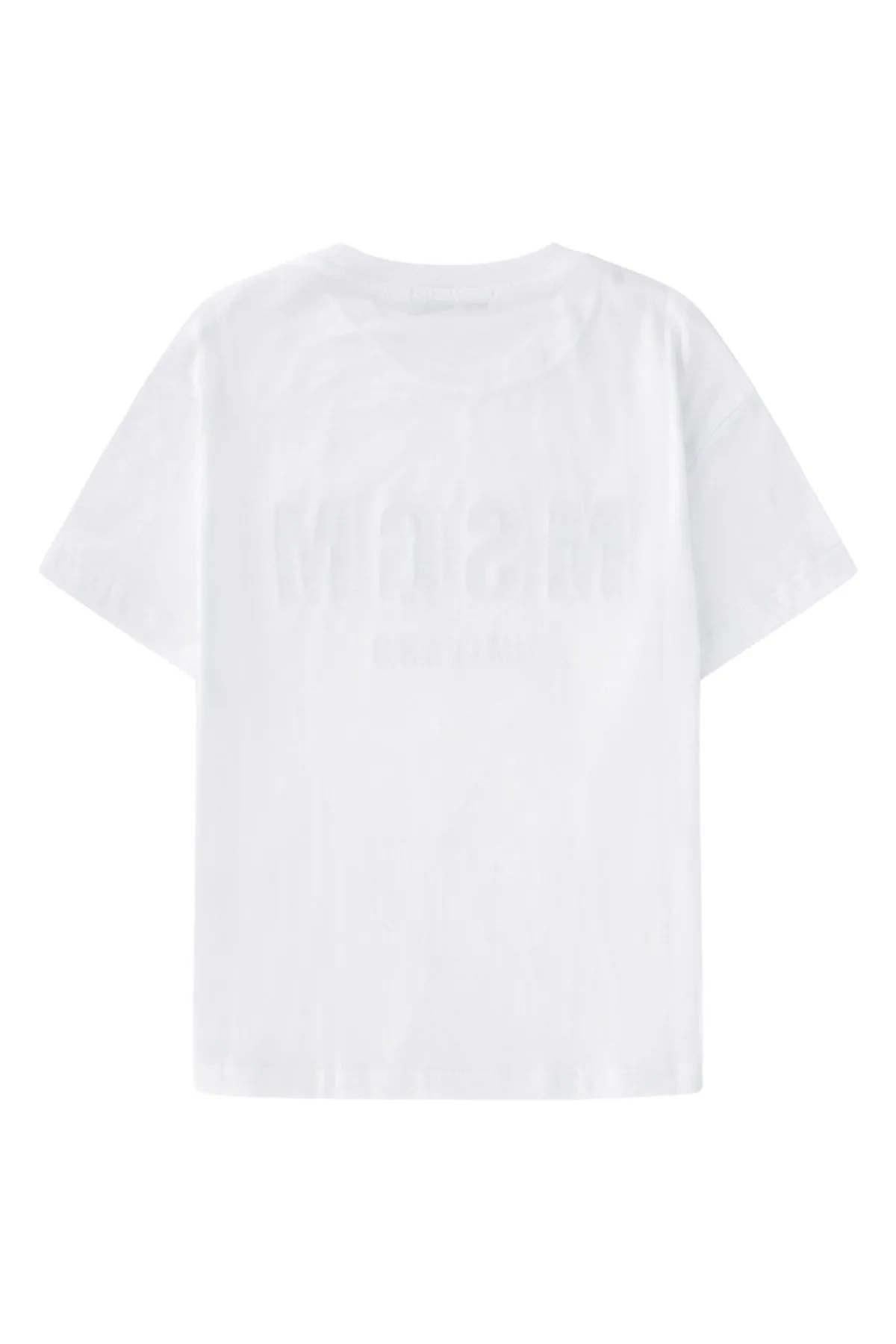 MSGM Kids Embellished Logo T-Shirt