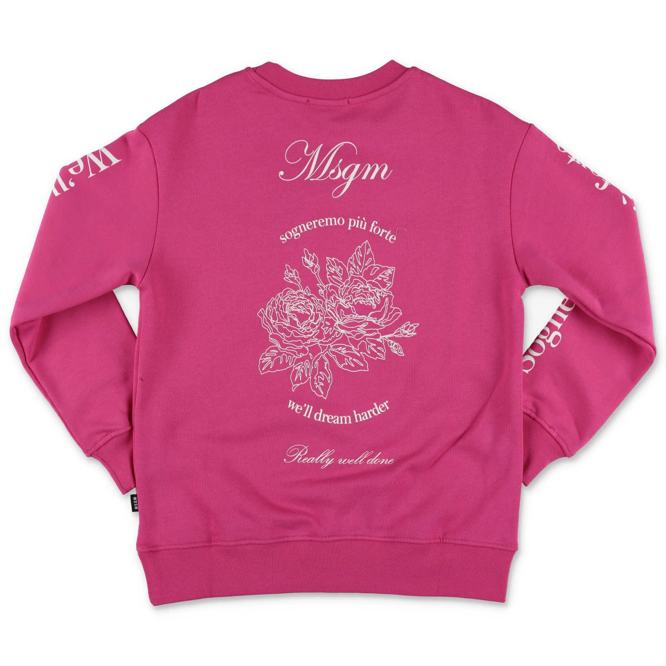MSGM Kids Graphic Logo Printed Sweatshirt