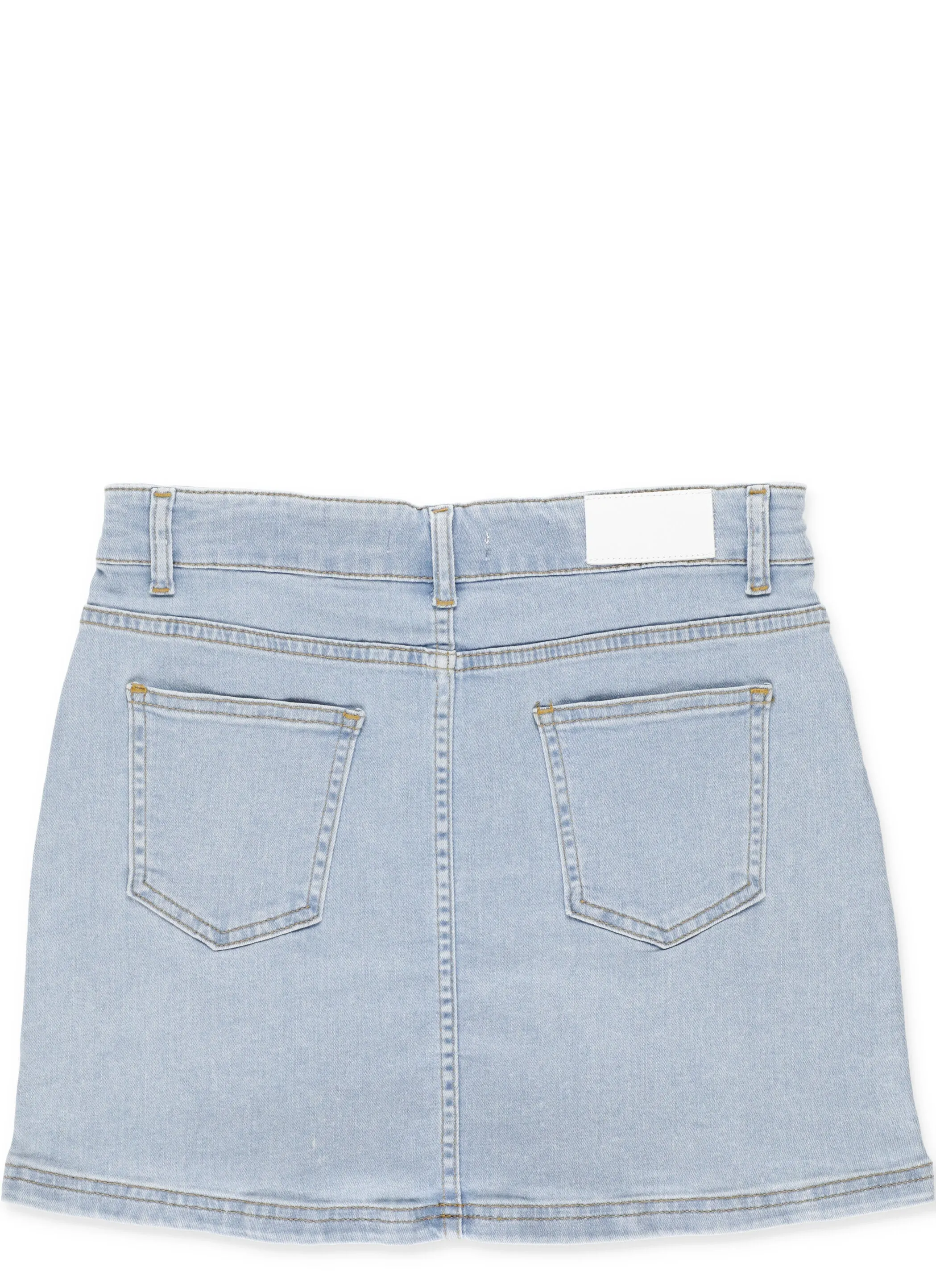 MSGM Kids Logo Embellished Skirt