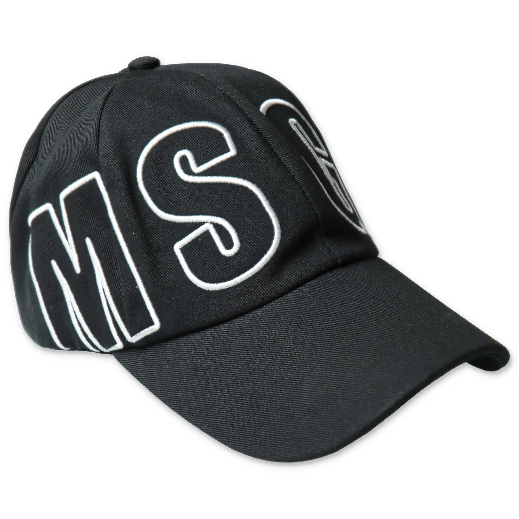 MSGM Kids Logo Embroidered Baseball Cap