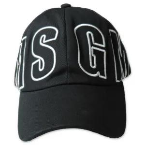 MSGM Kids Logo Embroidered Baseball Cap