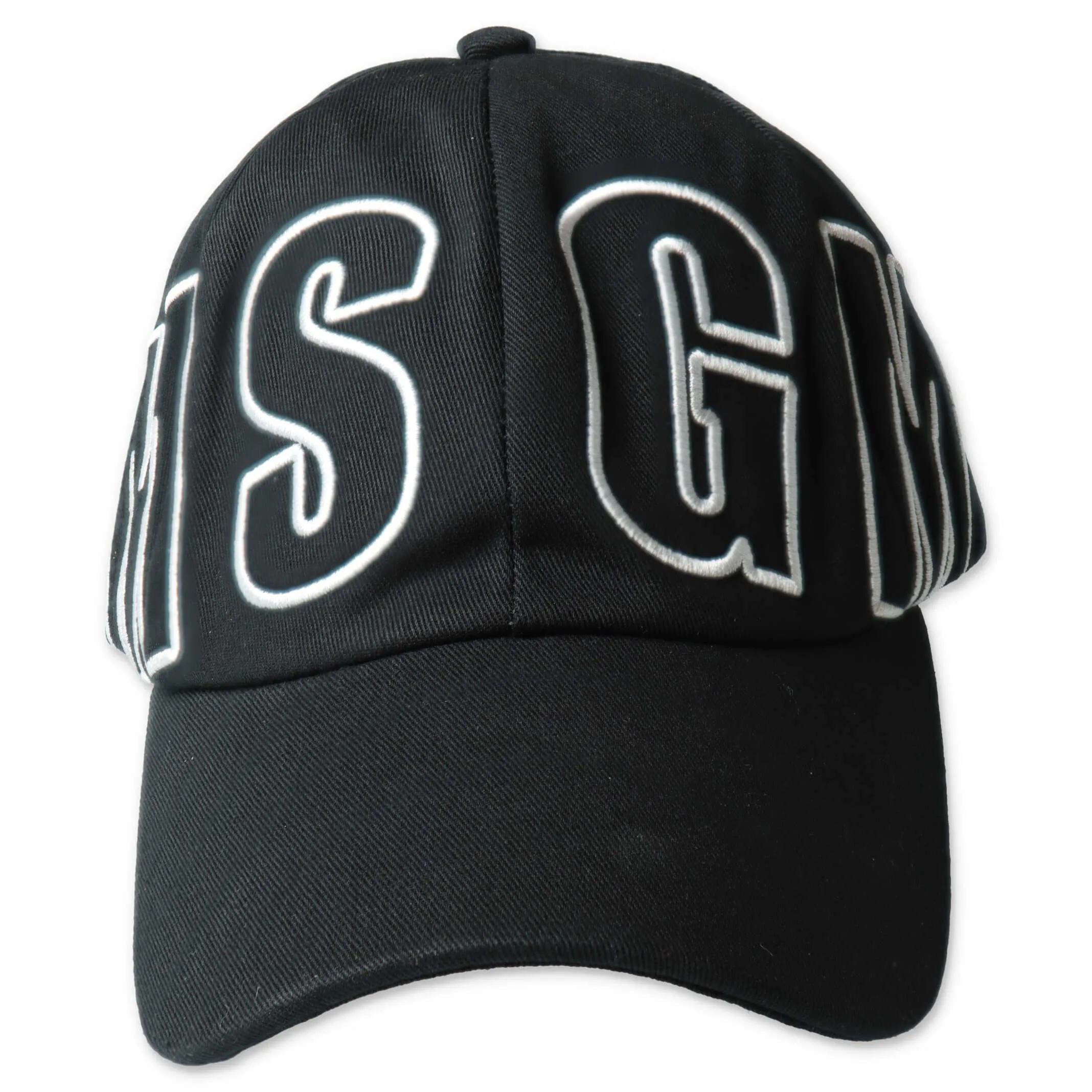 MSGM Kids Logo Embroidered Baseball Cap