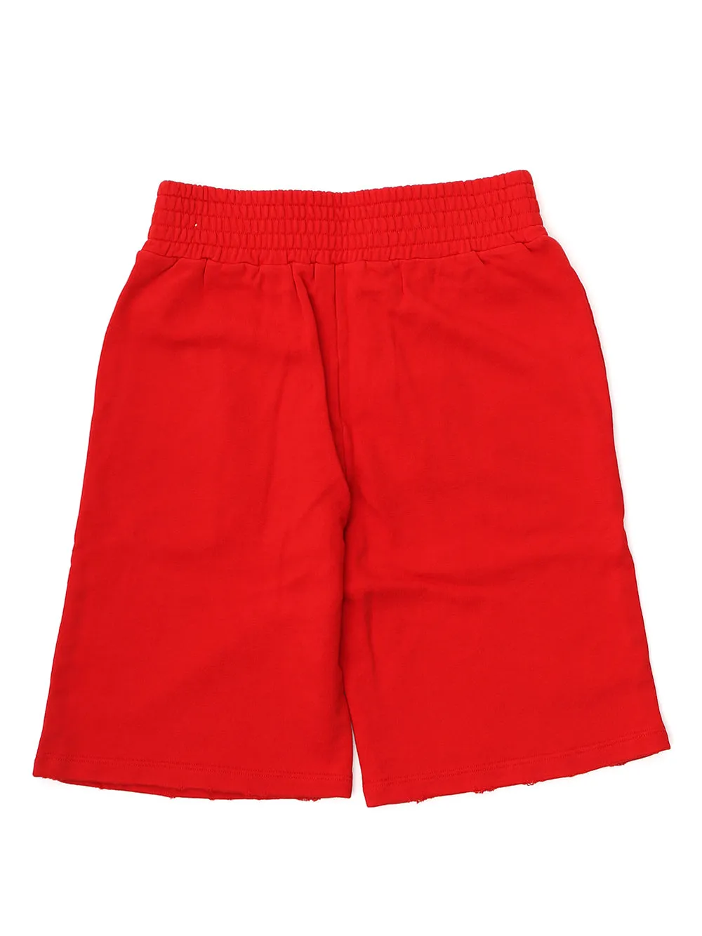 MSGM Kids Logo Patch Shorts