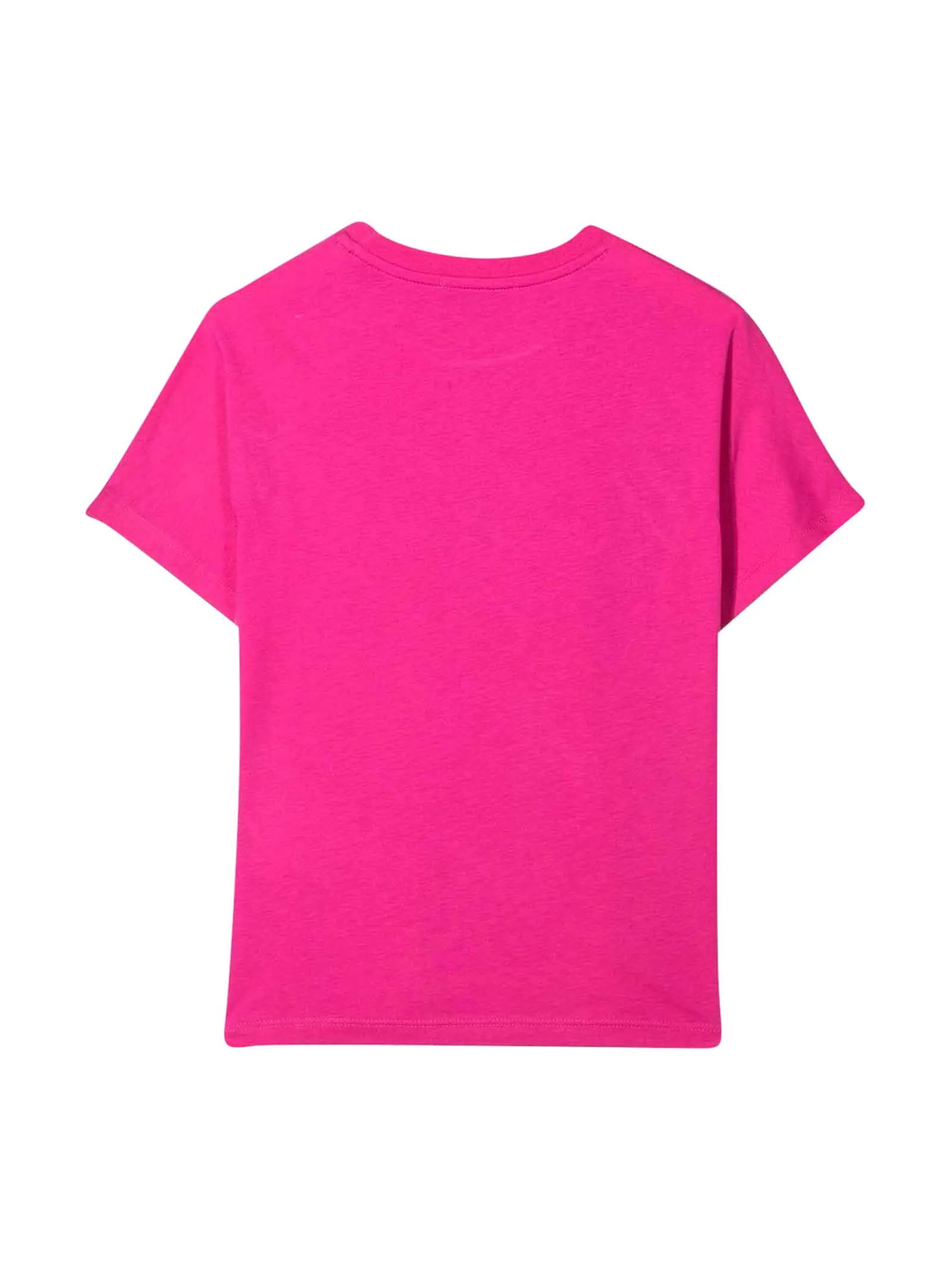 MSGM Kids Logo Print Crewneck T-Shirt