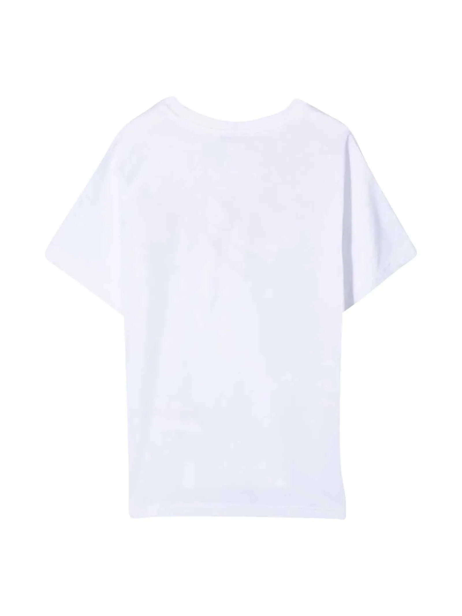 MSGM Kids Logo Print Crewneck T-Shirt