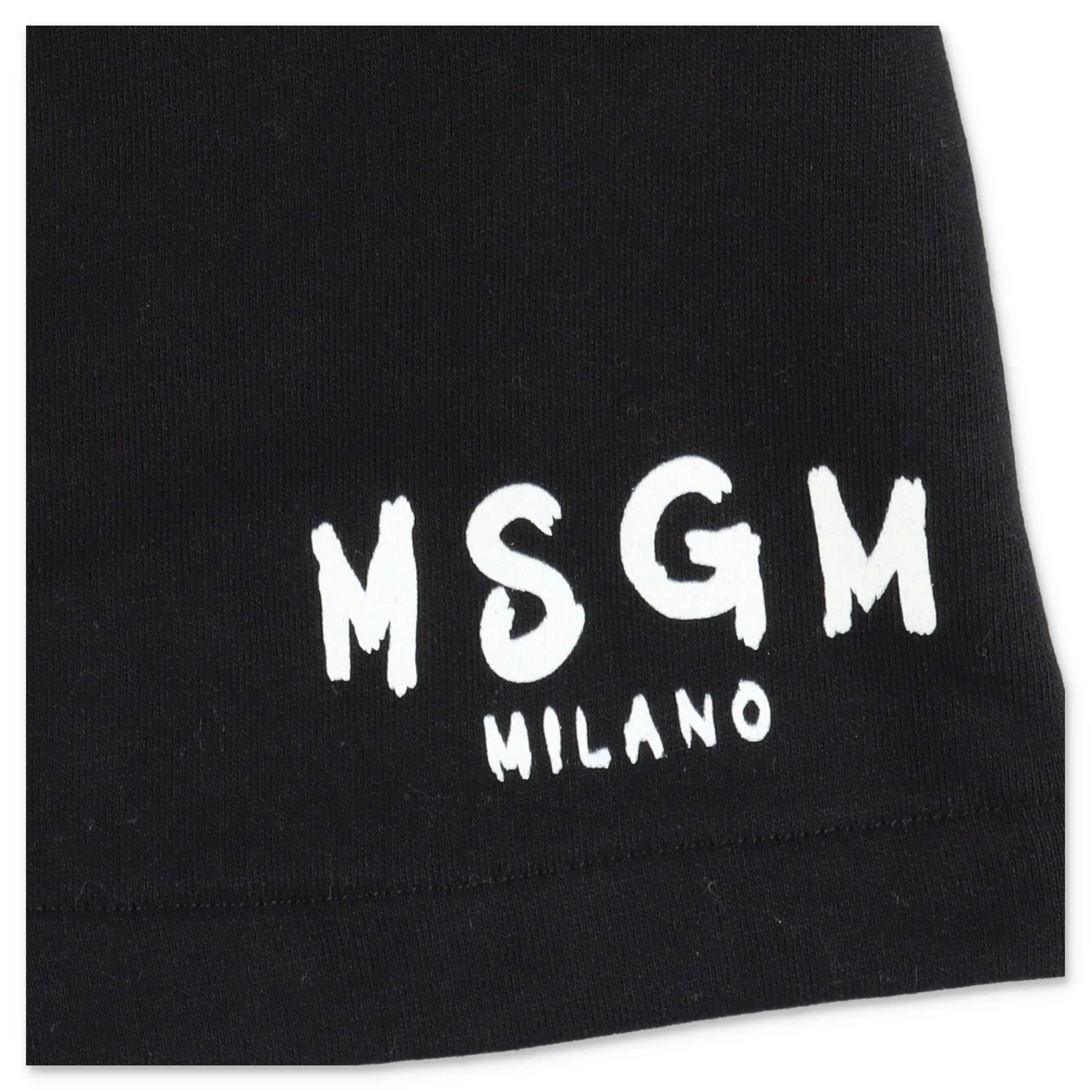 MSGM Kids Logo Print Drawstring Skirt