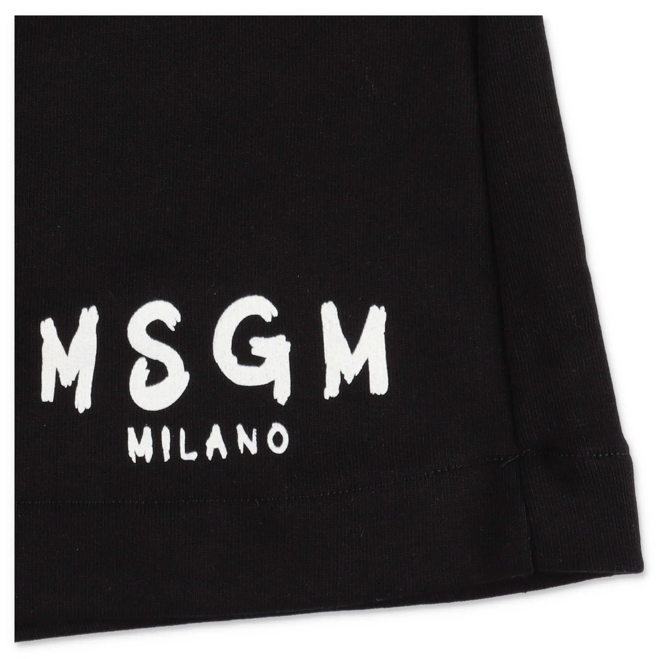 MSGM Kids Logo Print Drawstring Skirt