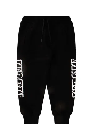 MSGM Kids Logo Print Track Pants