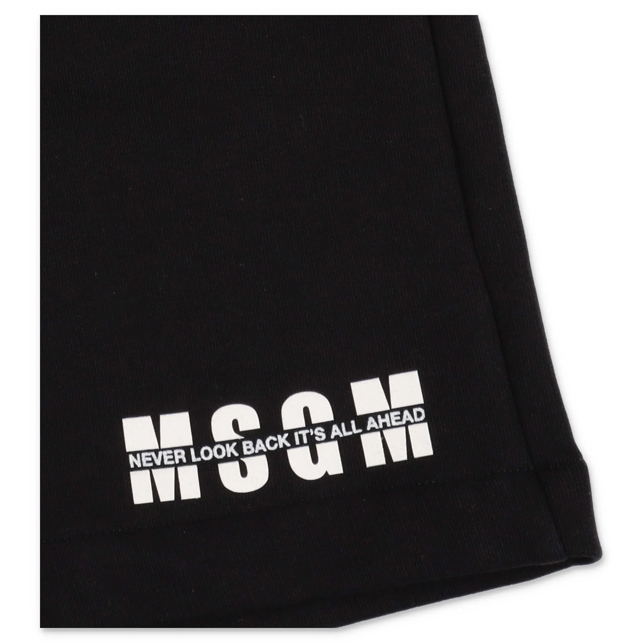 MSGM Kids Logo Printed Drawstring Shorts