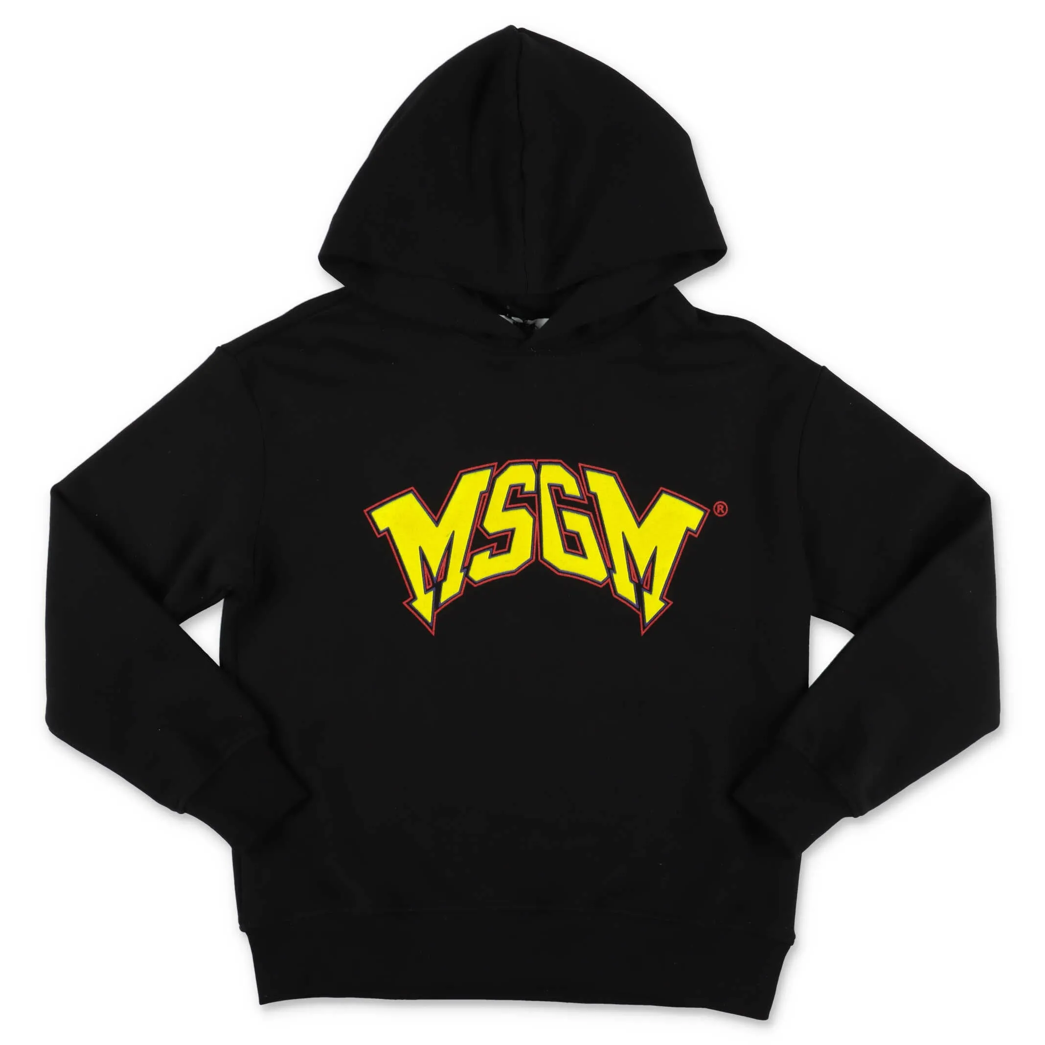 MSGM Kids Logo Printed Hoodie