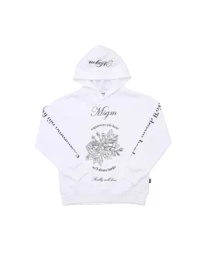 MSGM Kids Logo Printed Hoodie