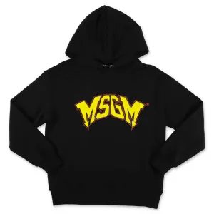MSGM Kids Logo Printed Hoodie