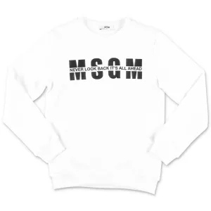 MSGM Kids Logo Printed Sweatshirt