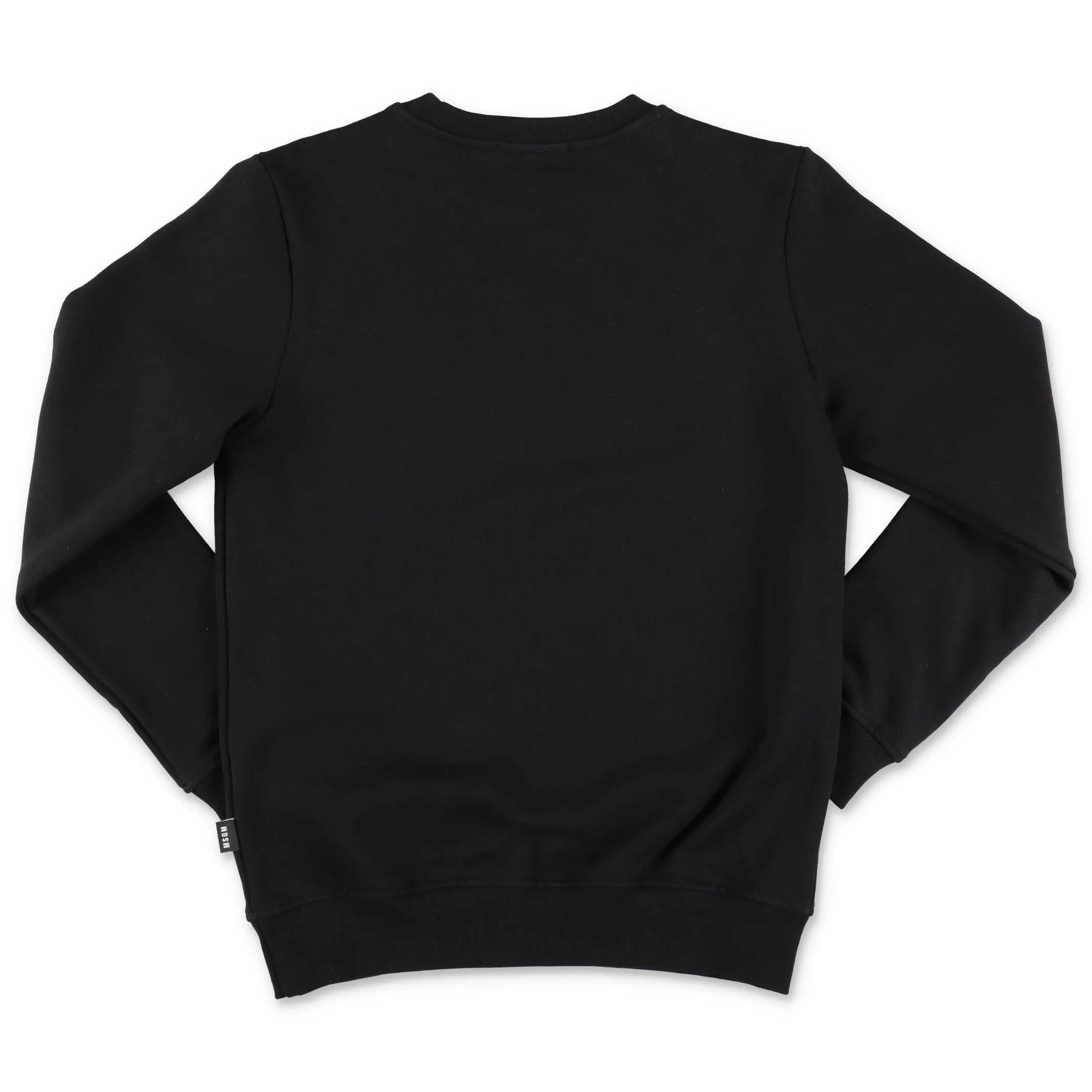MSGM Kids Metallic Logo Printed Sweatshirt