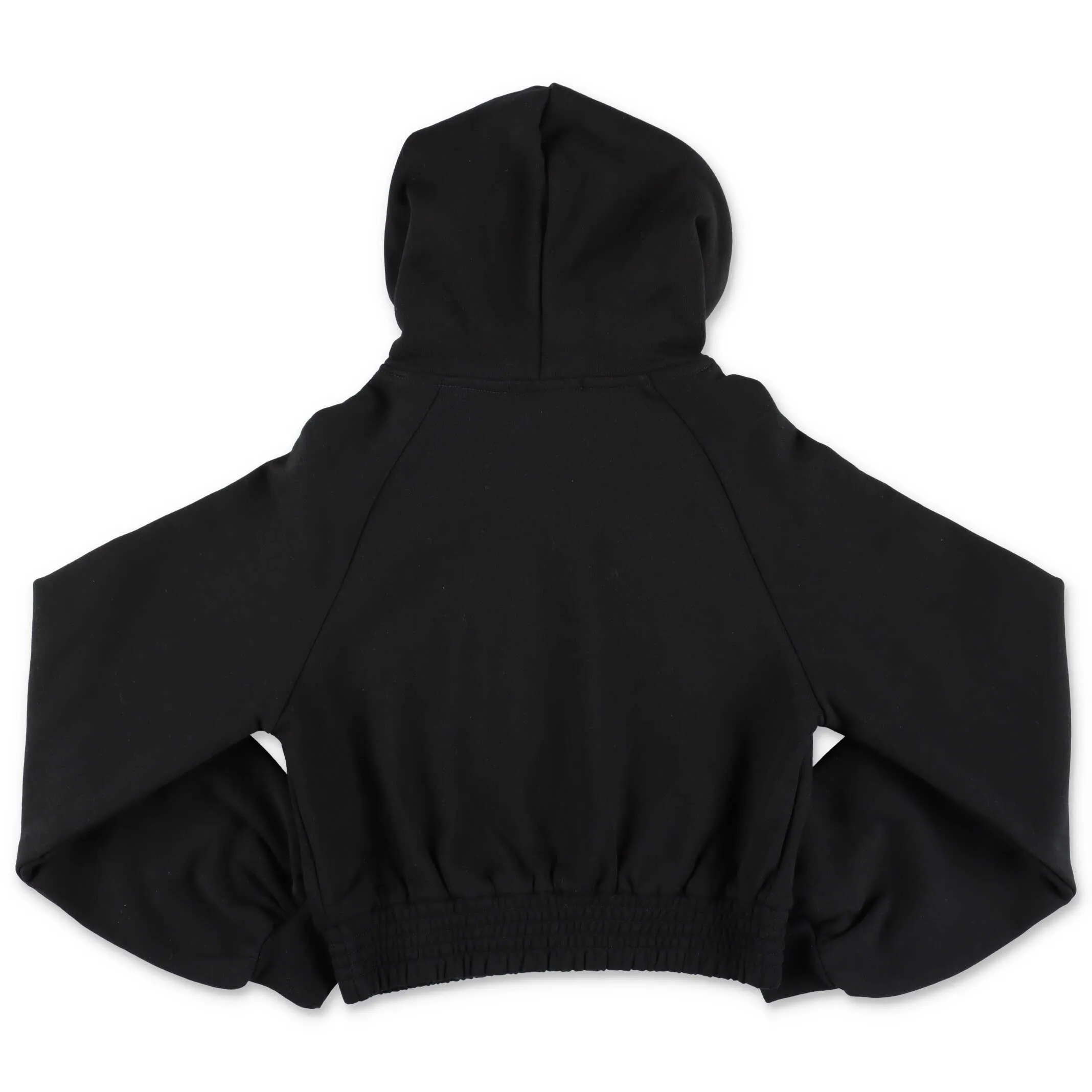 MSGM Kids Rhinestone Embellished Logo Hoodie