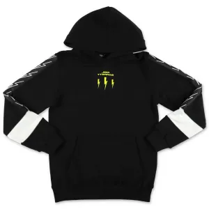 Neil Barrett Kids Thunderbolt Printed Hoodie