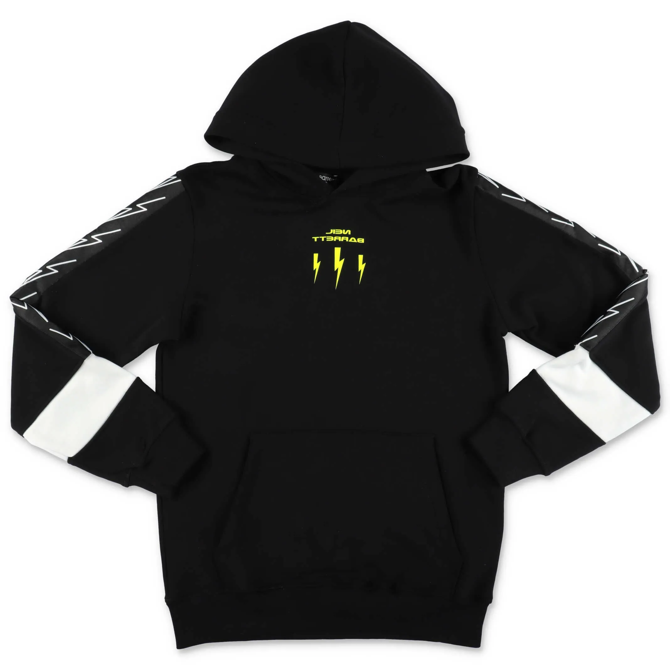 Neil Barrett Kids Thunderbolt Printed Hoodie
