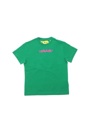 Off-White Kids Arrows Logo Printed T-Shirt