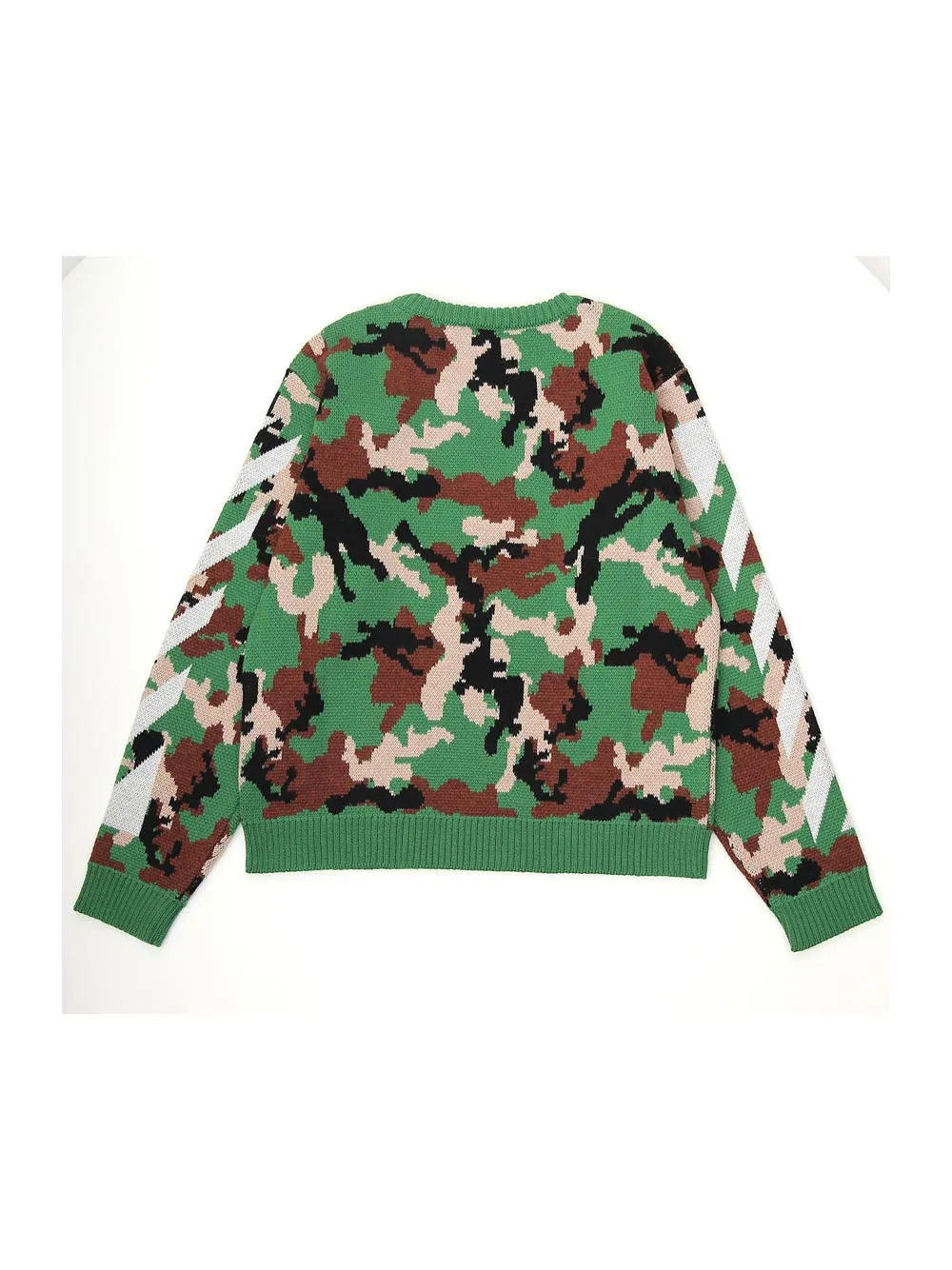 Off-White Kids Camouflage-Patterned Crewneck Jumper