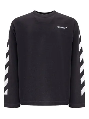 Off-White Kids Logo Printed Crewneck Sweatshirt