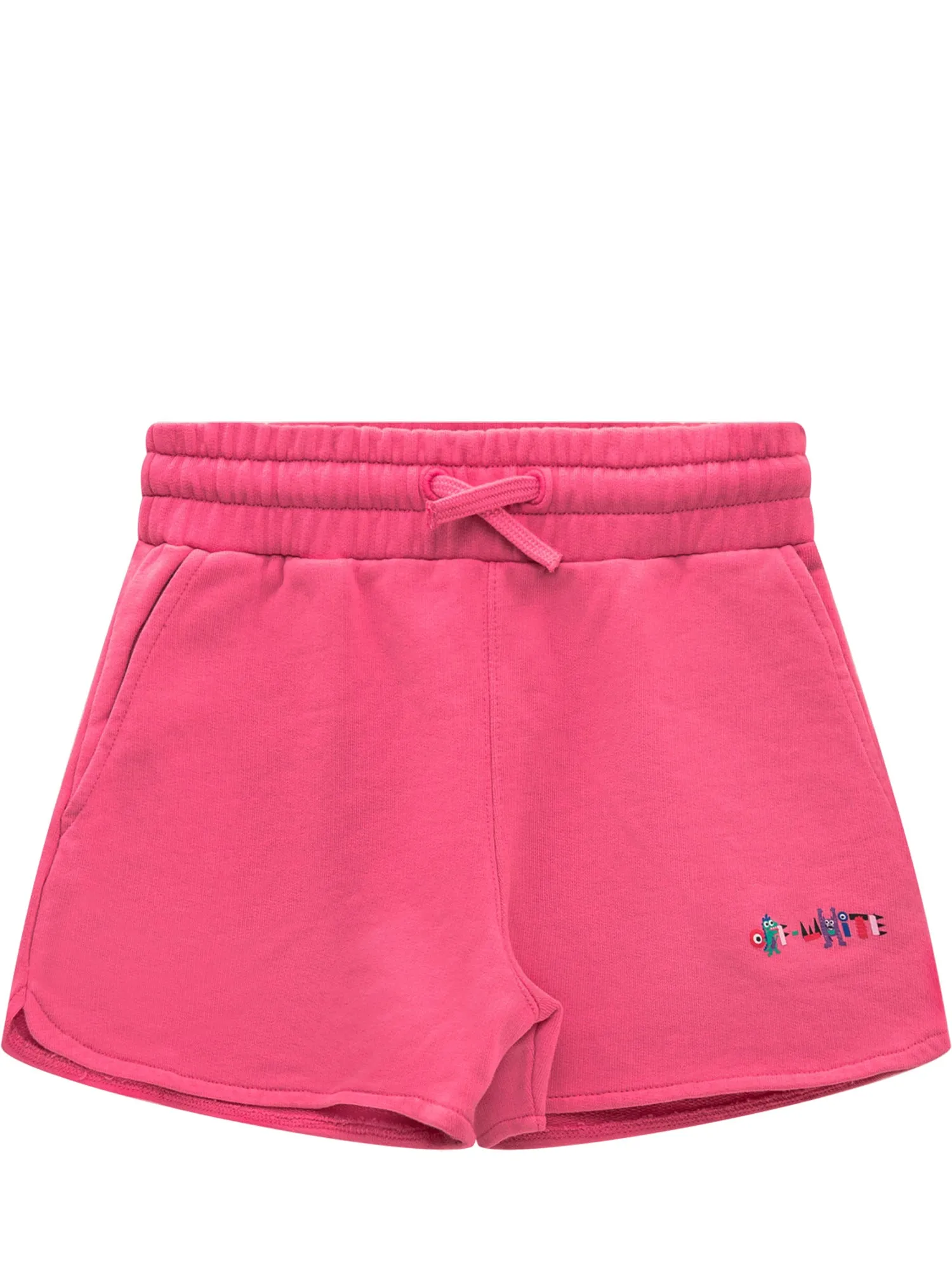 Off-White Kids Monster Print Drawstring Shorts