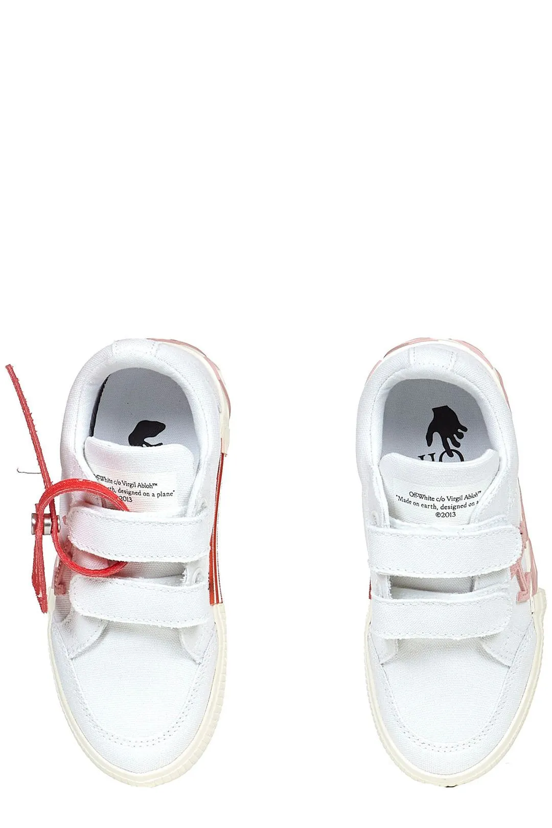 Off-White Kids Vulcanized Low-Top Sneakers