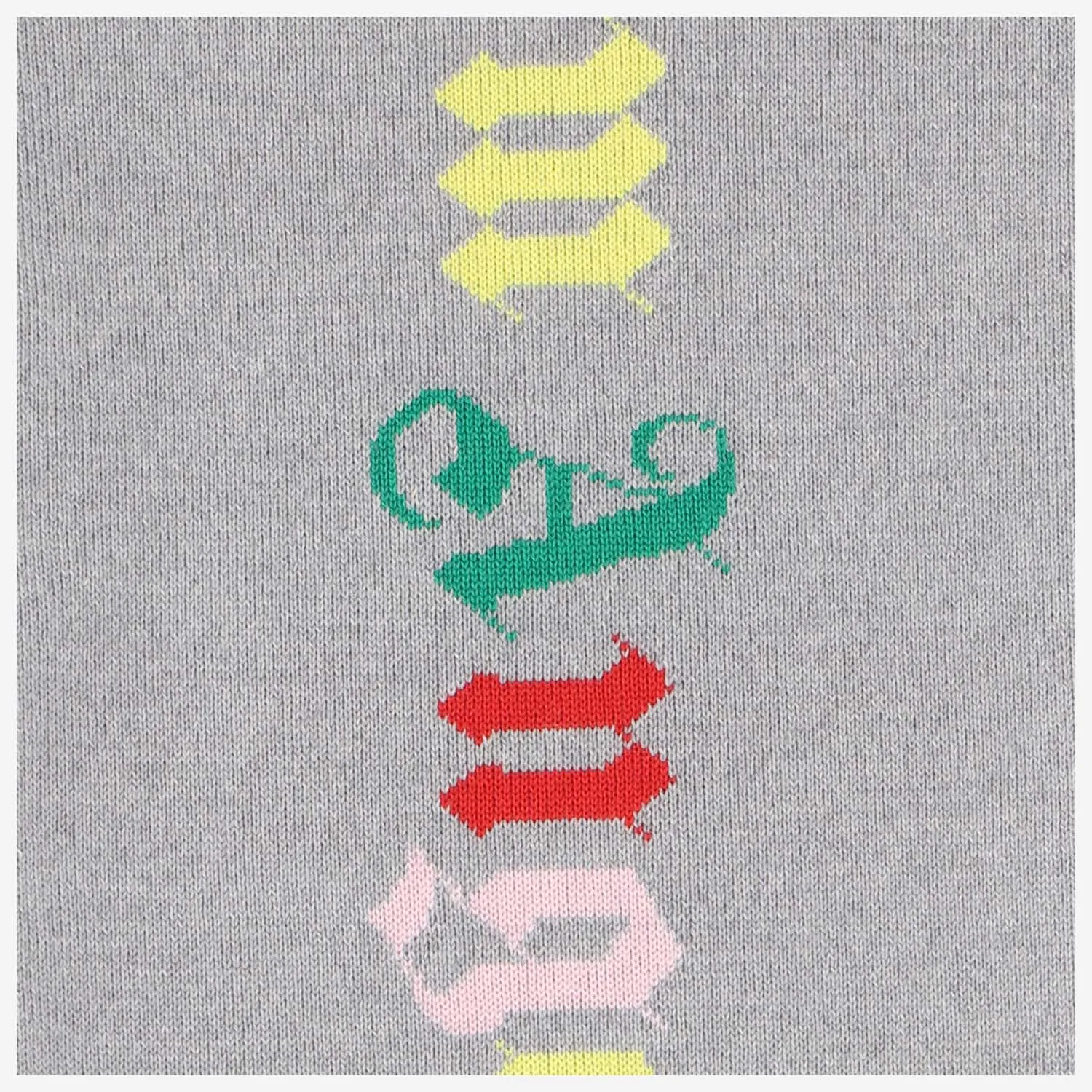 Palm Angels Kids Logo Intarsia Scarf
