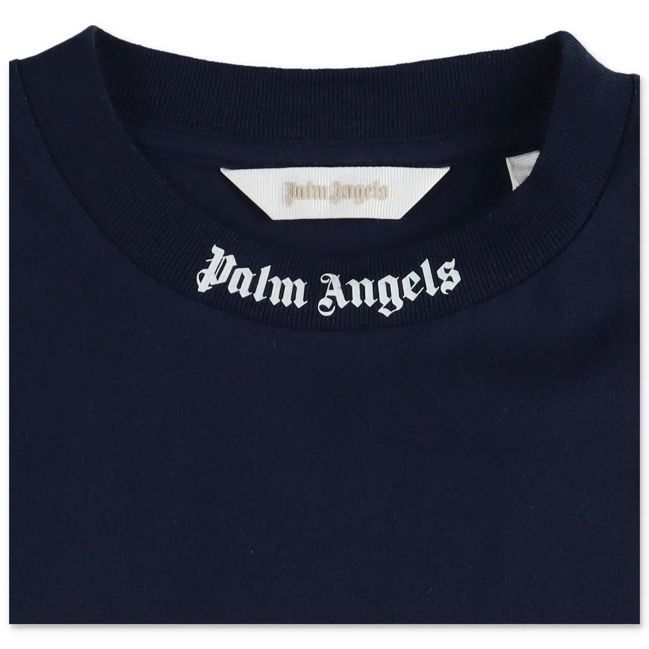 Palm Angels Kids Logo Print Crewneck Sweatshirt