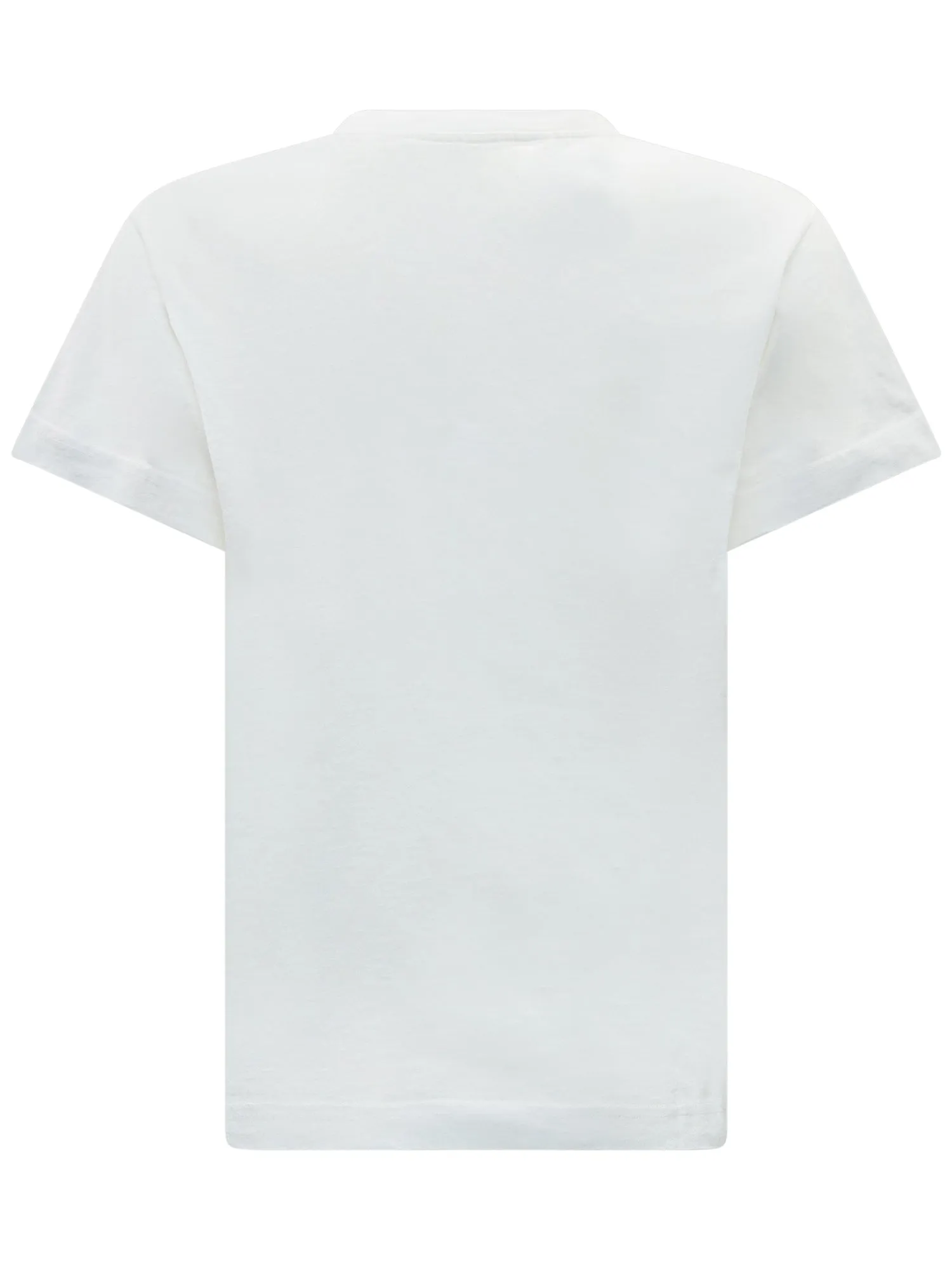 Palm Angels Kids Logo Print Crewneck T-Shirt