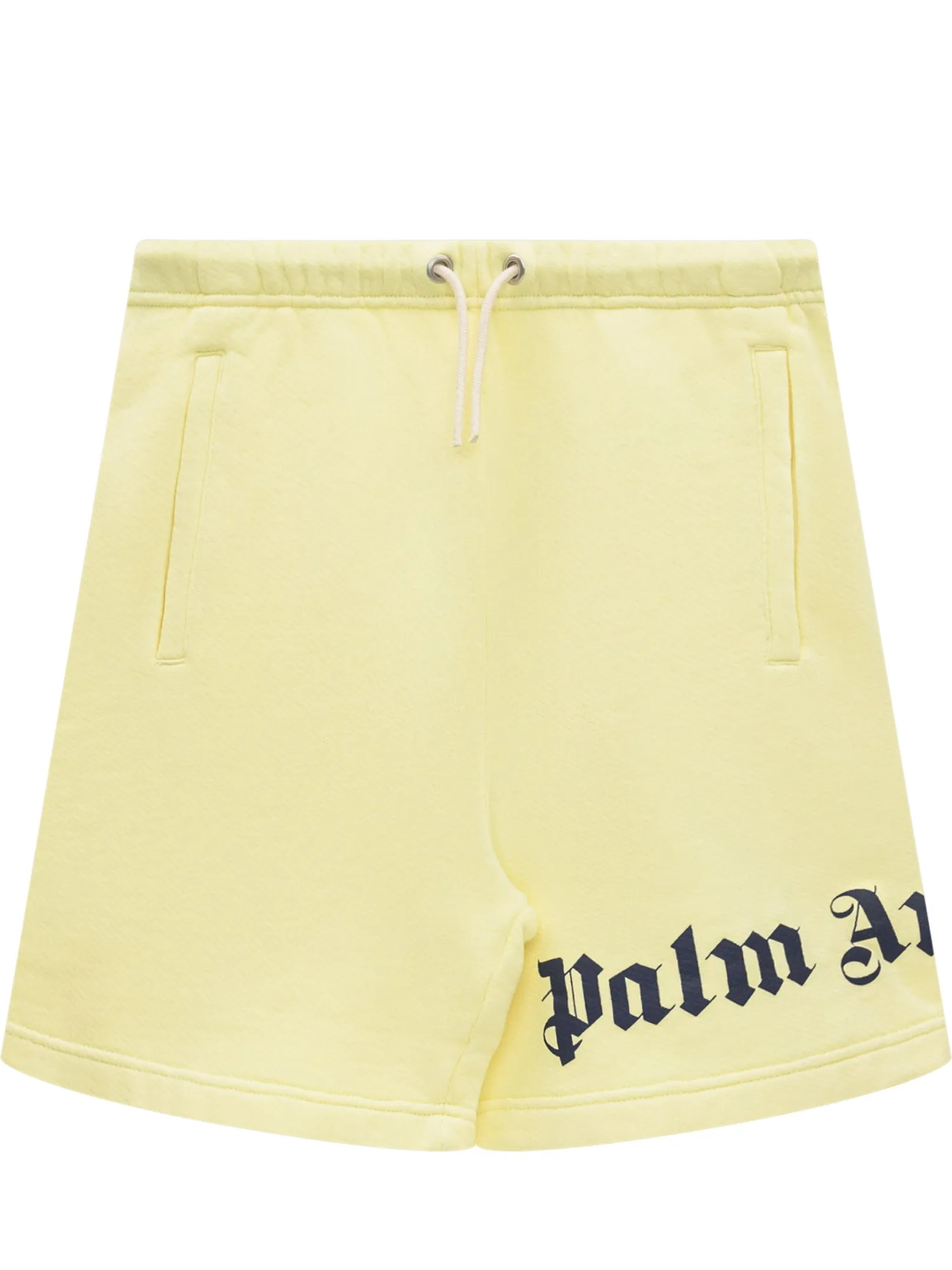 Palm Angels Kids Logo Print Drawstring Shorts