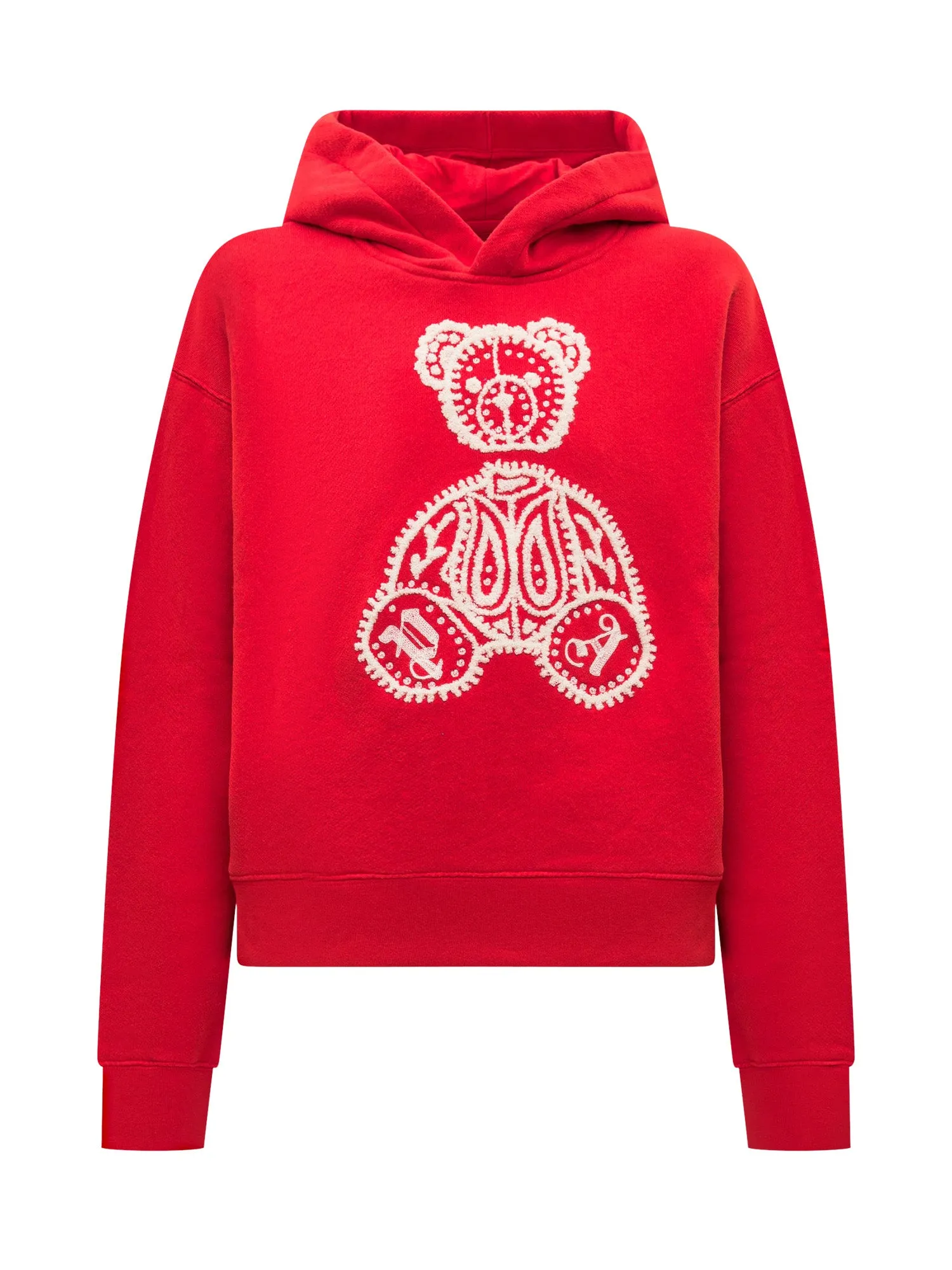 Palm Angels Kids Teddy Bear Motif Hoodie