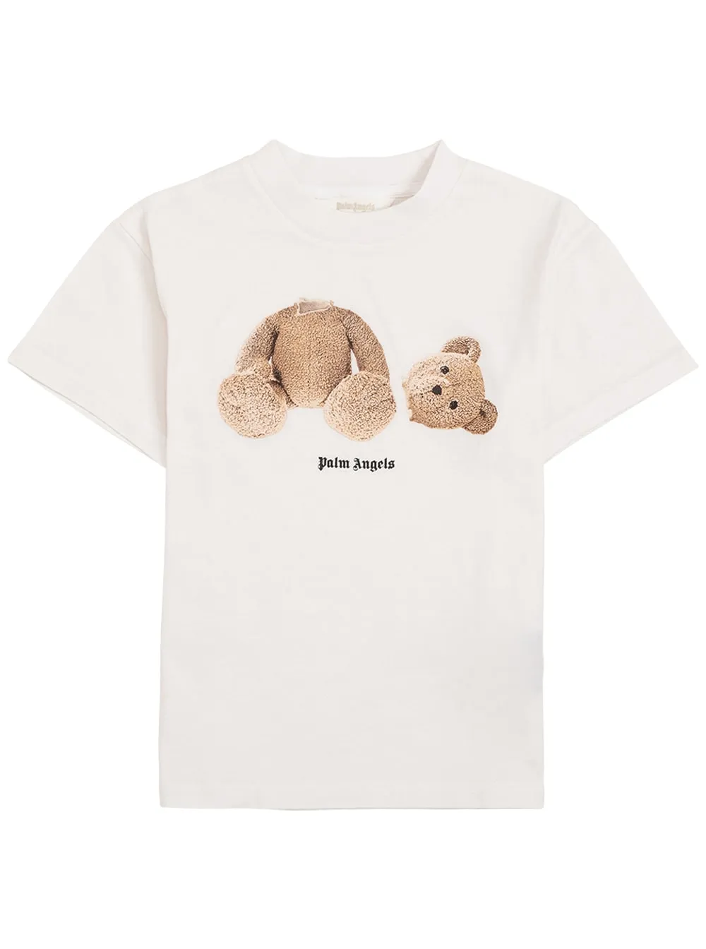 Palm Angels Kids Teddy Bear Print T-Shirt