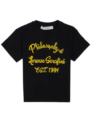 Philosophy Di Lorenzo Serafini Kids Logo Print T-Shirt