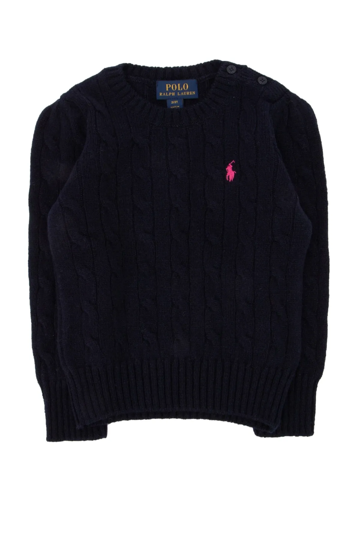 Polo Ralph Lauren Kids Logo Cable Knit Jumper