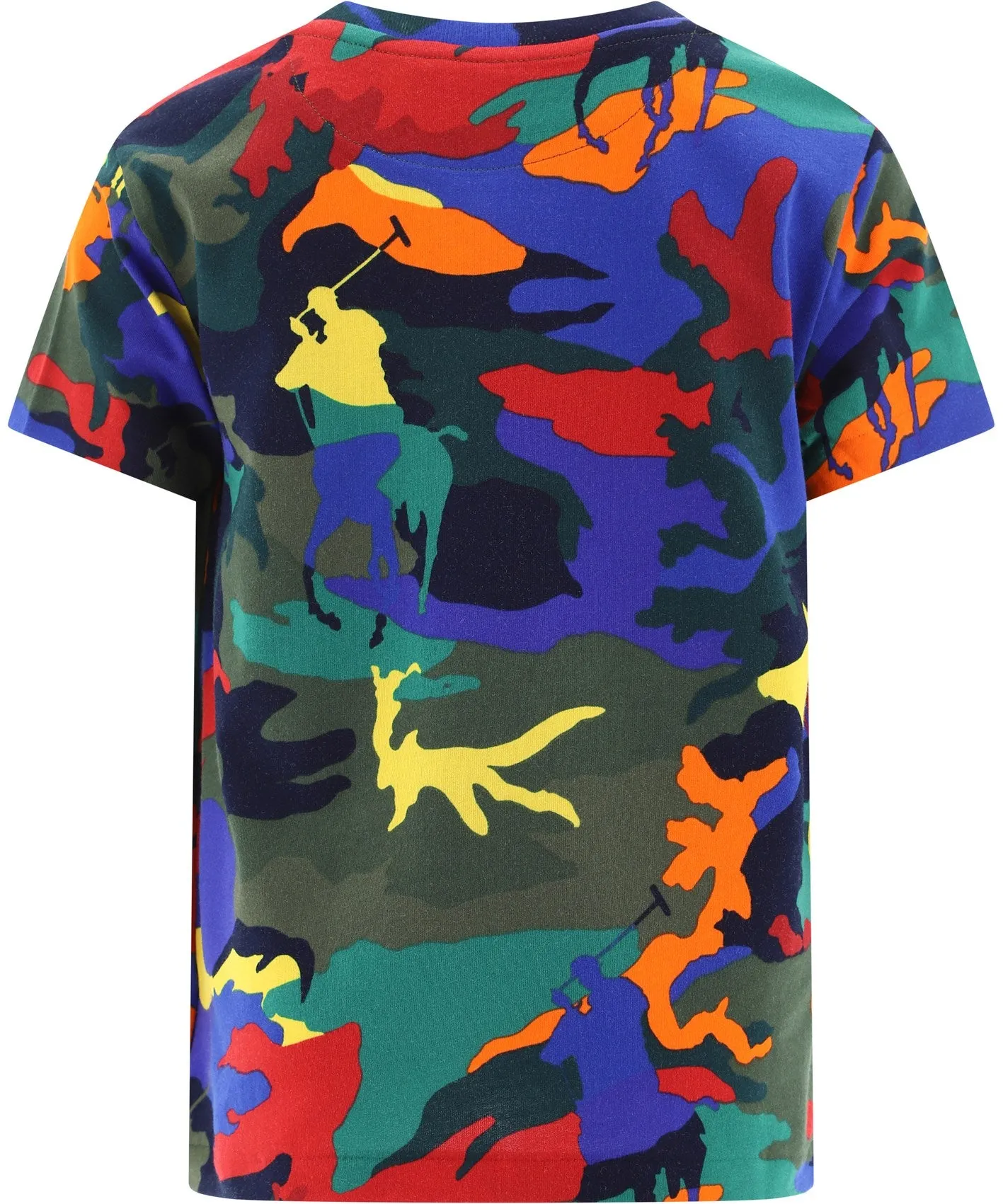 Ralph Lauren Kids Camouflage Printed T-Shirt