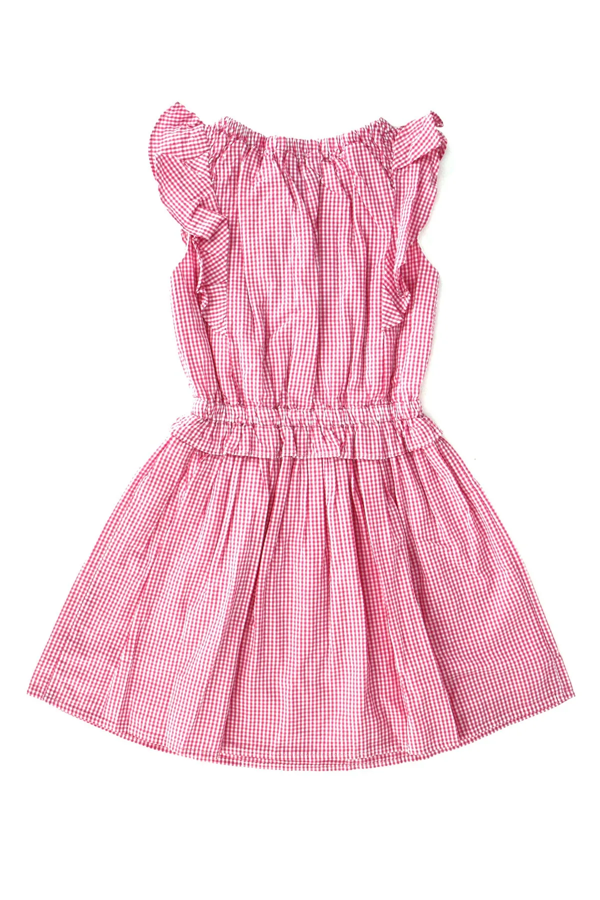 Ralph Lauren Kids Checked Ruffled Dress