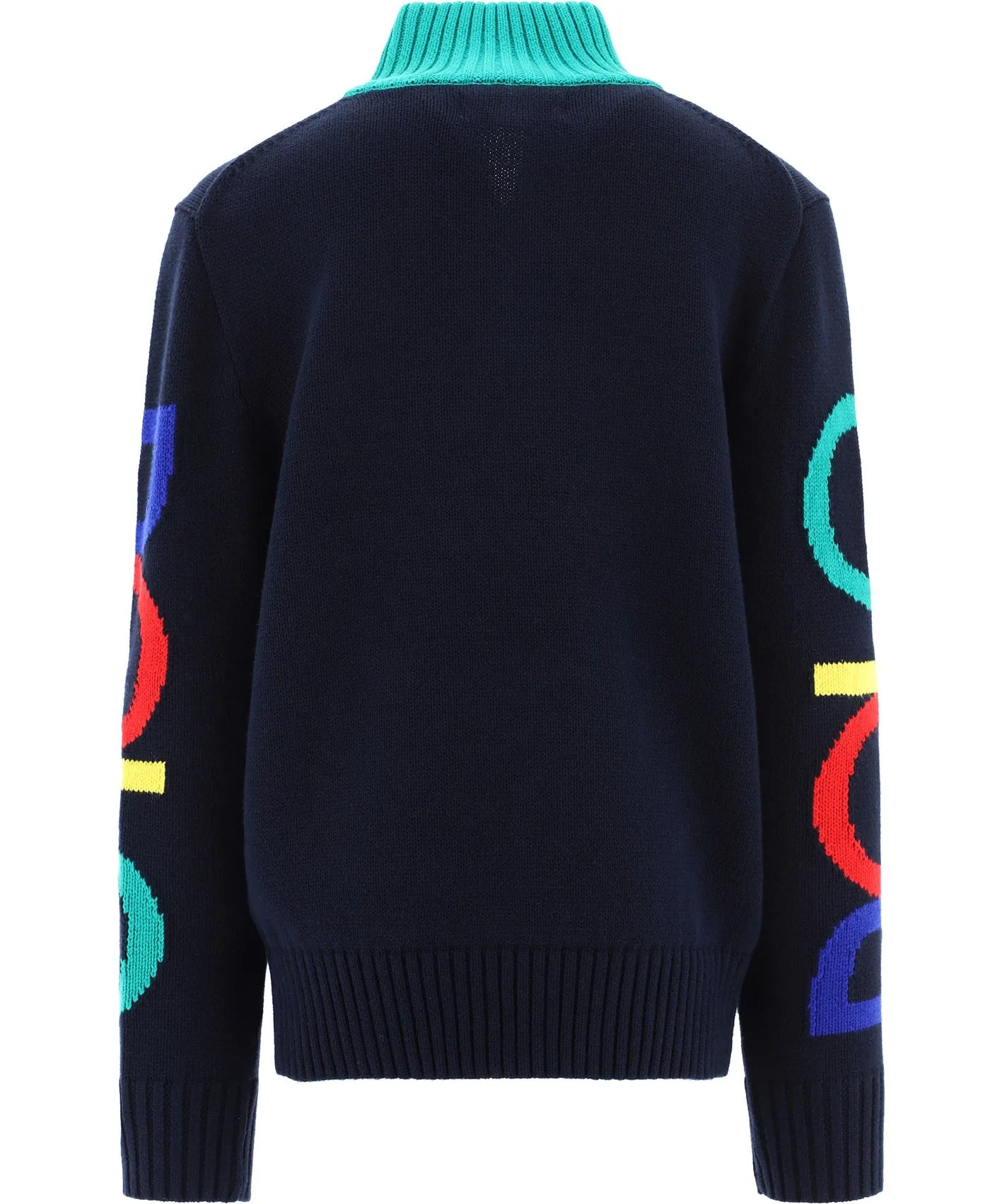 Ralph Lauren Kids Colour-Block Logo Knit Sweater