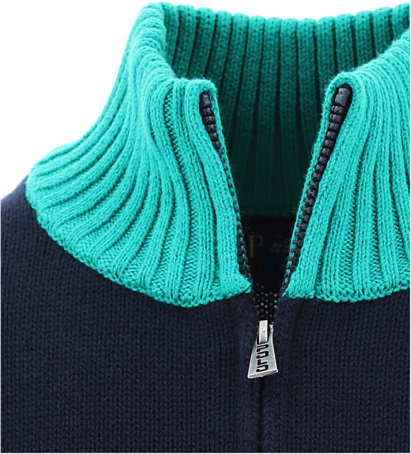 Ralph Lauren Kids Colour-Block Logo Knit Sweater