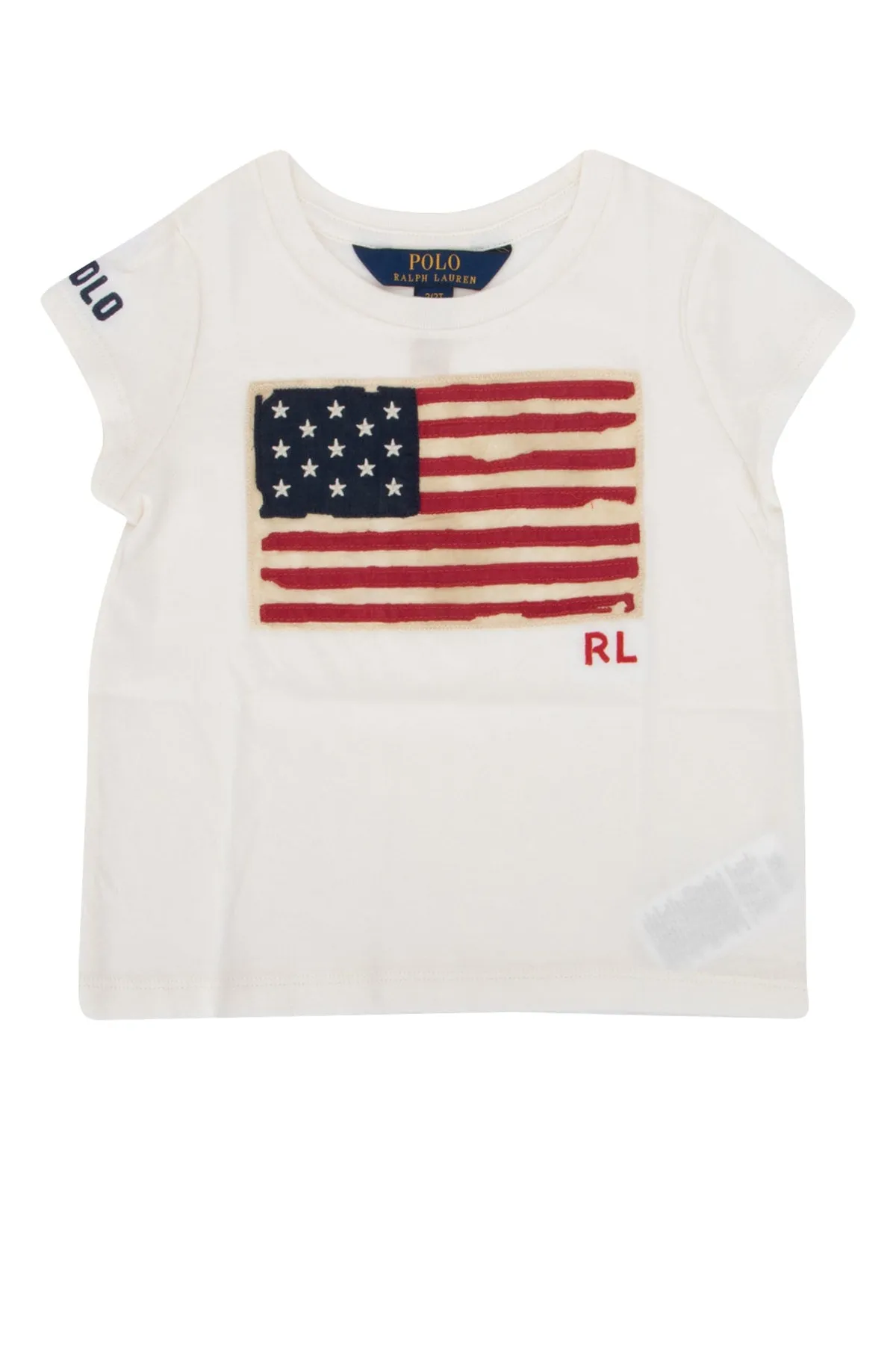 Ralph Lauren Kids Flag Printed T-Shirt
