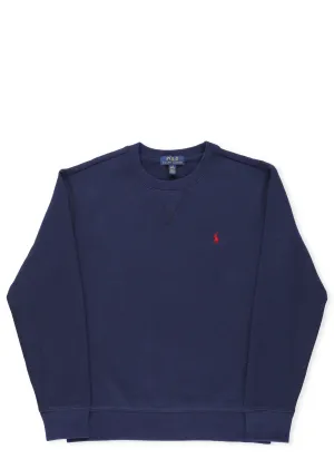 Ralph Lauren Kids Logo Embroidered Crewneck Sweatshirt
