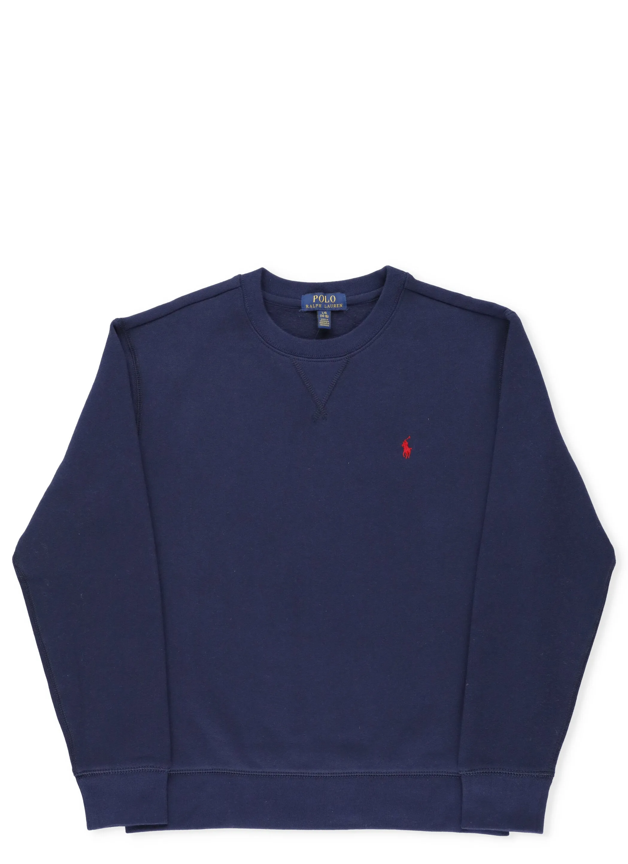 Ralph Lauren Kids Logo Embroidered Crewneck Sweatshirt