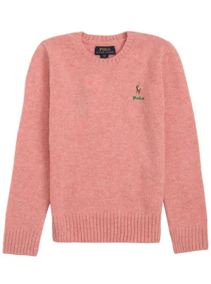 Ralph Lauren Kids Logo Embroidered Jumper