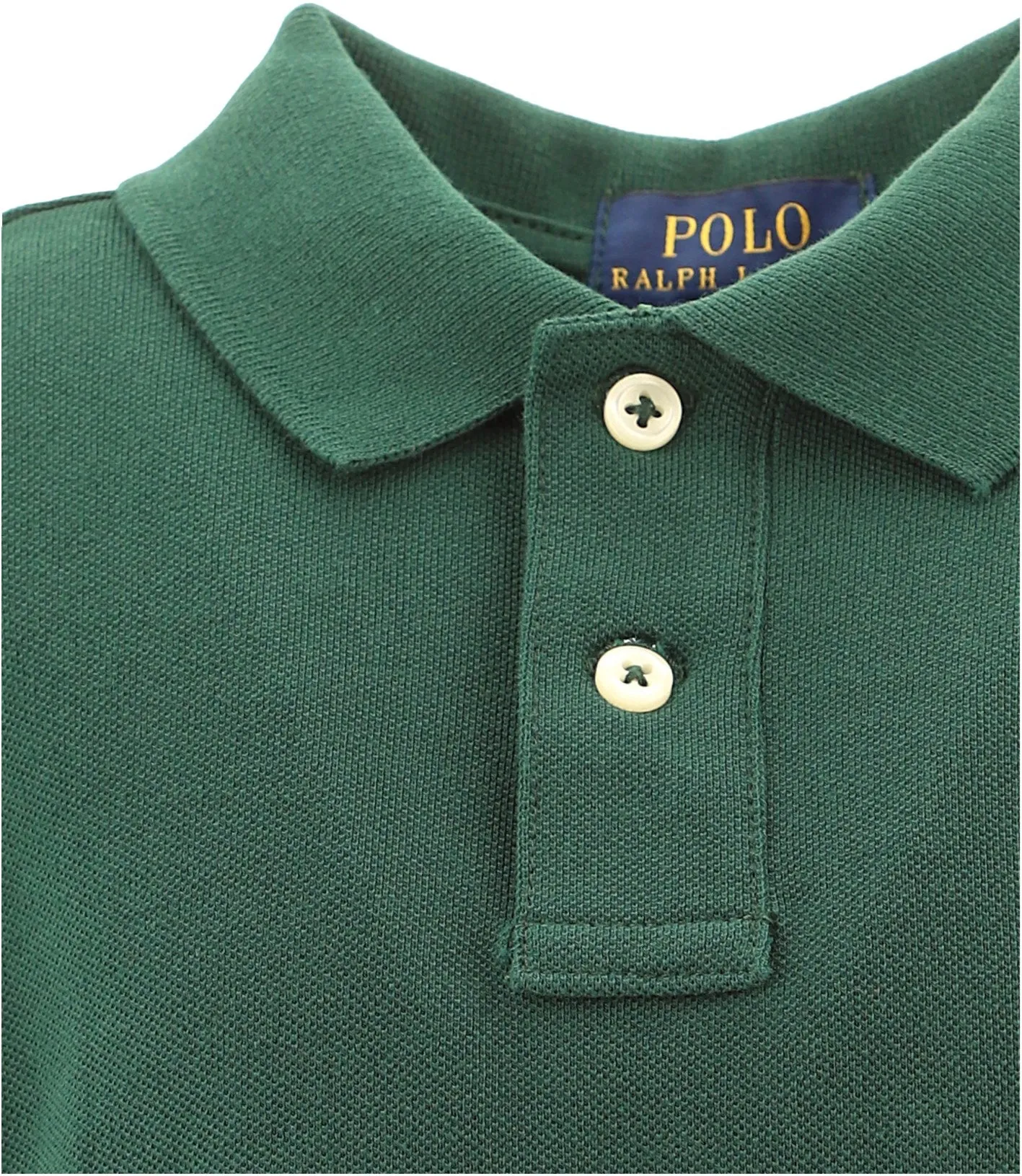 Ralph Lauren Kids Logo Embroidered Long Sleeve Polo Shirt